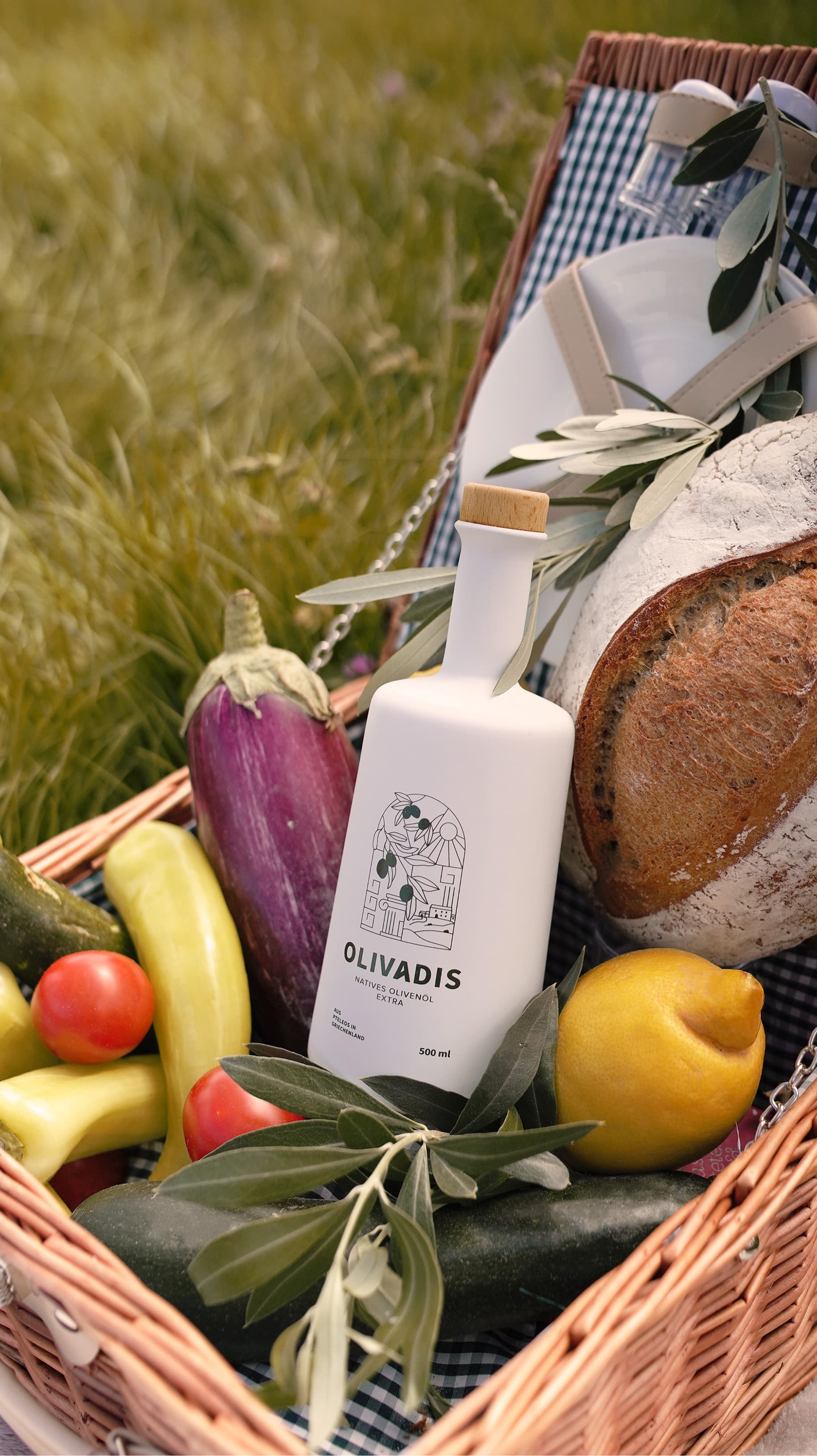 Olivadis Picknickkorb