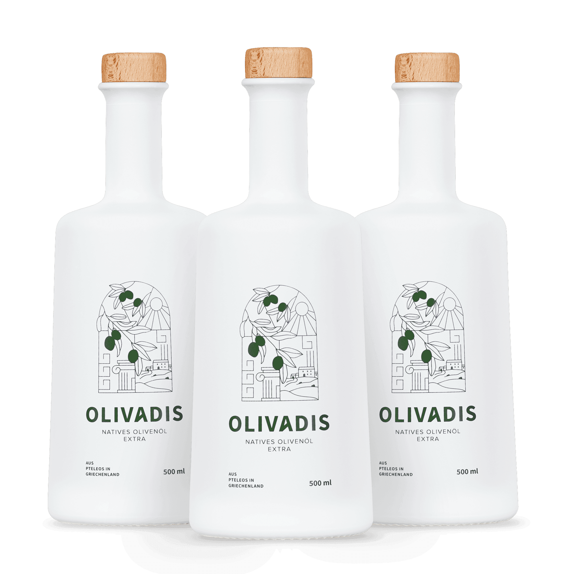 Olivenöl Flasche 3 x 0,5L