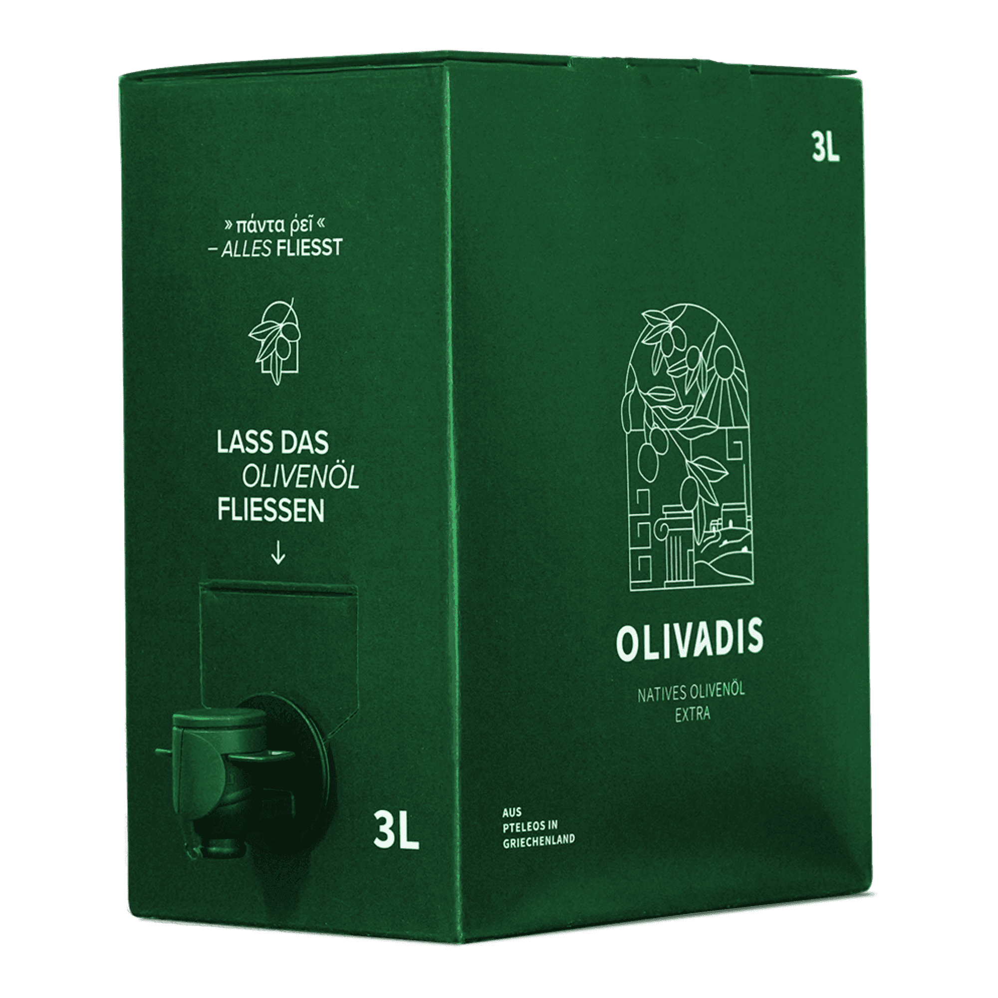 Nachfüllbox Olivadis Natives Olivenöl extra 3L