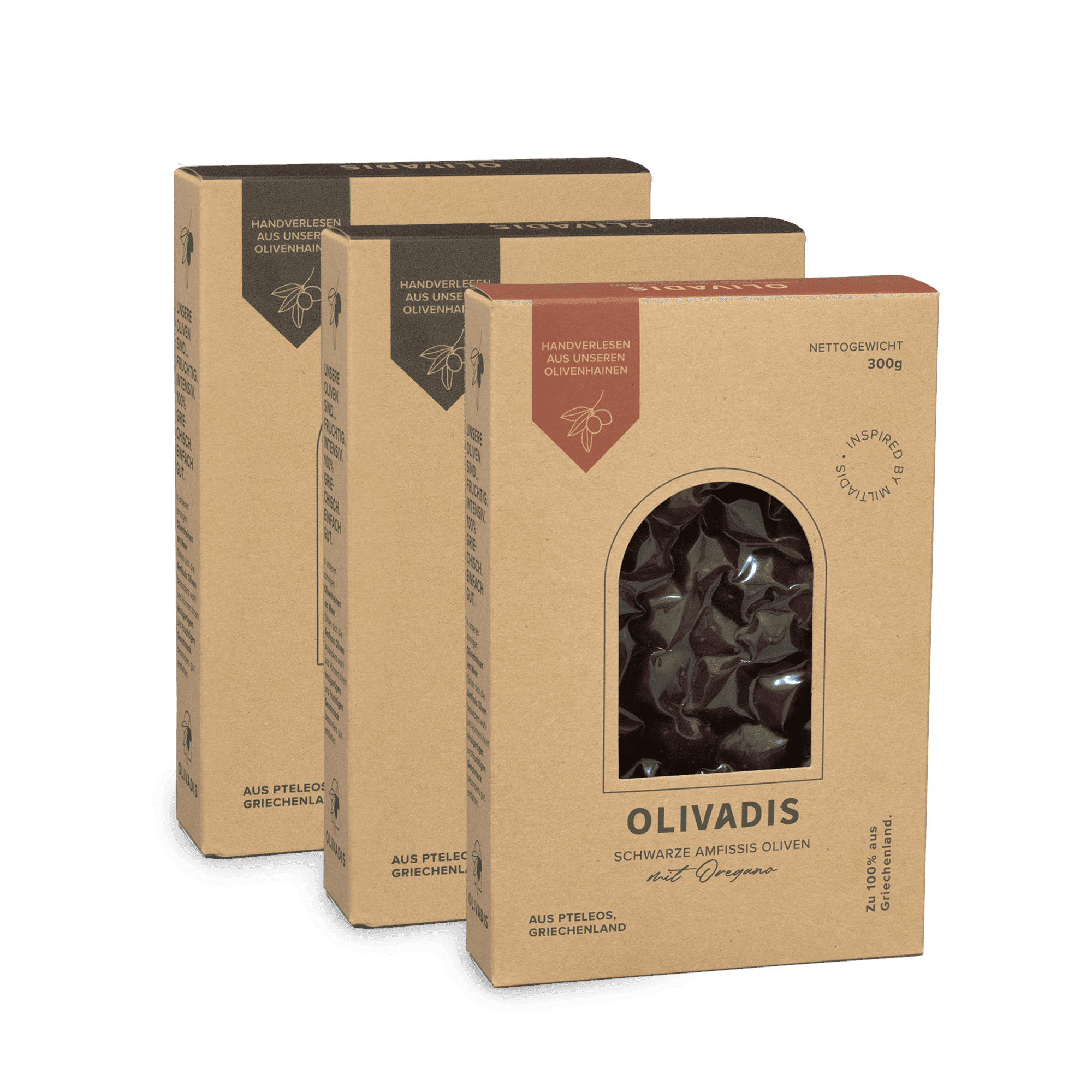 Amfissis Oliven Mix, 3x300g