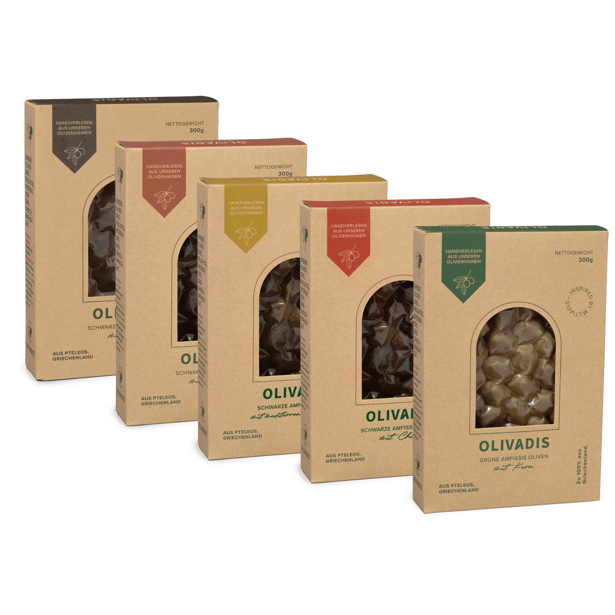 Amfissis Oliven Mix, 5x300g