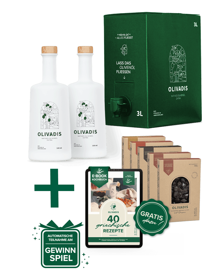 Olivadis Halbjahresvorrat