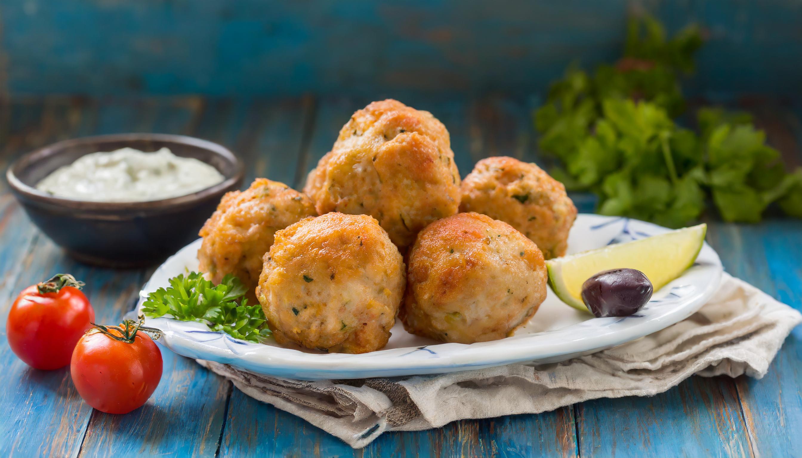 Griechische Fischbällchen