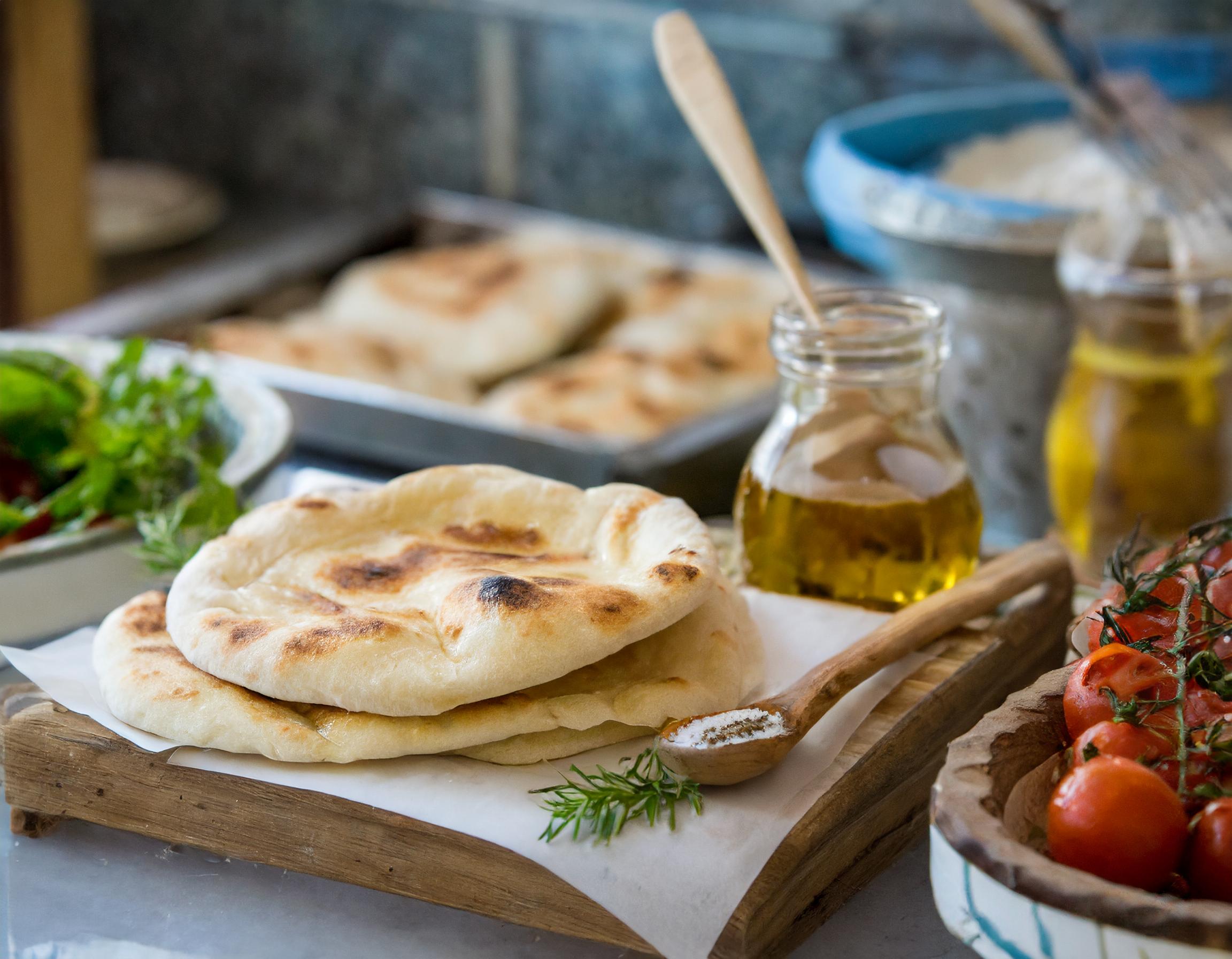Griechisches Pita Brot